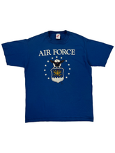 Load image into Gallery viewer, Vintage 90s Jerzees  Air Force seal graphic tee (L)