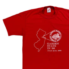 Load image into Gallery viewer, Vintage 1988 National Railway Historical Society Garden State NJ tee (M/L)