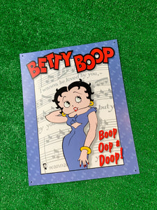 Vintage 90s Betty Boop “Boop Oop a Doop” poster