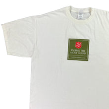 Load image into Gallery viewer, Vintage 2000s The Salvation Army Doing the most good white promo tee (XXL)