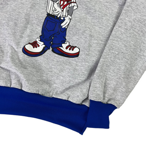 Vintage 90s Looney Tunes Bugs Bunny YOUTH hoodie (YL)