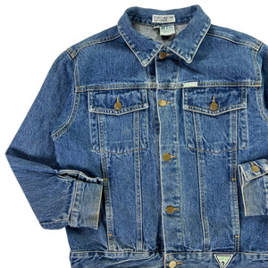 Vintage 90s Guess Products USA Georges Marciano women’s denim jean jacket (14)