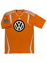Load image into Gallery viewer, 2011 Adidas Volkswagen VW MLS orange soccer training jersey (M)