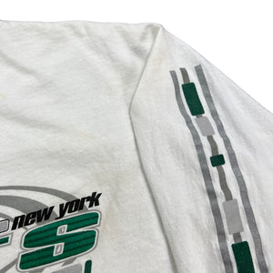 Vintage Y2K Adidas New York NY Jets long sleeve print tee (XL)