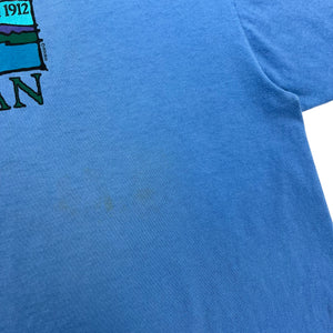 Vintage 90s L.L. Bean harbor side graphics logo faded tee (XXL)