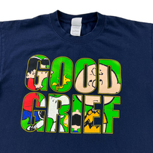 Load image into Gallery viewer, 2000s GOOD GRIEF The peanuts Charlie Brown tee (L)