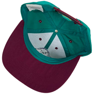Vintage 90s Disney Grumpy block head YOUTH SnapBack hat