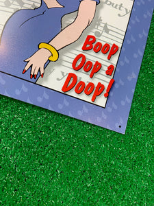 Vintage 90s Betty Boop “Boop Oop a Doop” poster