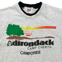 Load image into Gallery viewer, Vintage 90s Anvil Adirondack Camp Cherith double collar tee (S/M)