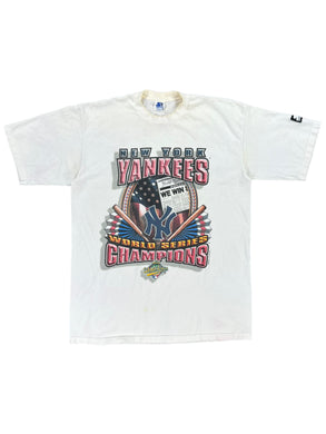 Vintage 1996 Starter New York NY Yankees World Series champions tee (L)