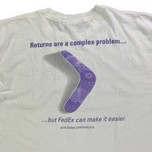 Load image into Gallery viewer, Vintage 2000s FedEx returns federal express promo tee (XL)