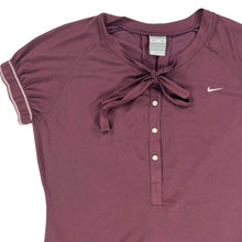 Load image into Gallery viewer, Y2K Nike FIT women’s button up blouse shirt (M)