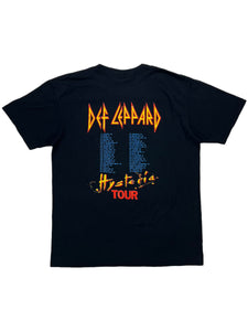 Vintage 1987 Def Leppard Hysteria tour faded band tee (L)
