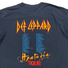 Load image into Gallery viewer, Vintage 1987 Def Leppard Hysteria tour faded band tee (L)