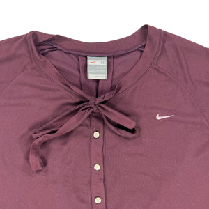 Y2K Nike FIT women’s button up blouse shirt (M)