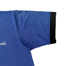 Load image into Gallery viewer, Vintage 90s Spaulding double collar faded blue tee (L)