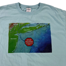 Load image into Gallery viewer, Vintage 2000s stop pollution tristate Atlantic Ocean stop &amp; shop tee (XL)