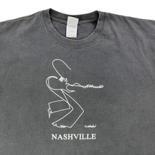 Load image into Gallery viewer, Vintage 2000s Nashville sir shadow faded music tee (XL)