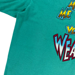 Vintage 90s MY BOSS PAYS ME WEEKLY, VERY WEAKLY graphic tee (L/XL)