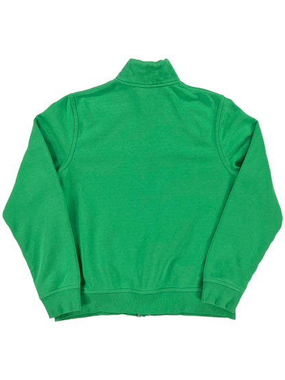 2000s Retro Nike mini swoosh light green zip up sweatshirt (L)