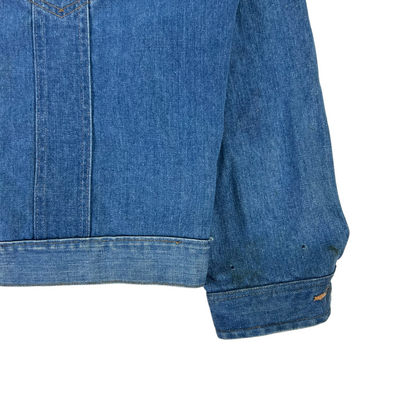 Vintage 80s Do Nothing by Sedgefield denim jean jacket (XL)