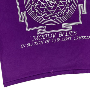 Vintage 1993 The Moody Blues in search of the lost cord faded tour band tee (XL)