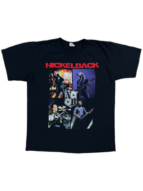 Y2K Nickelback concert tour band tee (L)