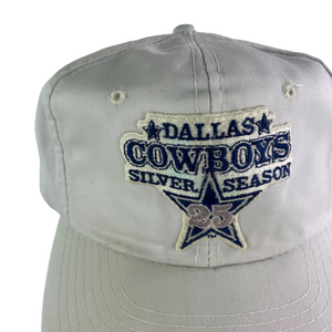 Vintage 90s Dallas Cowboys 25 Silver Season Sports Specialities SnapBack