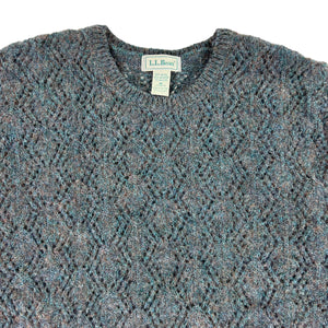 Vintage 90s L.L. Bean mohair wool blend women’s sweater (WM)