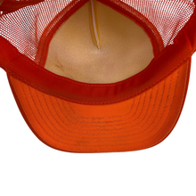 Load image into Gallery viewer, Vintage 90s University of Miami Hurricanes football mesh trucker SnapBack