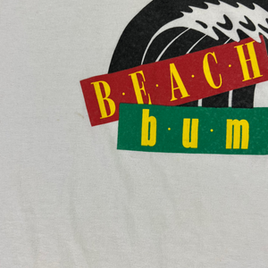 Vintage 80s Screen Stars Best Beach Bum ocean wave tee (XL/XXL)