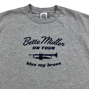 Vintage 2003 Bette Midler kiss my brass tour tee (L)
