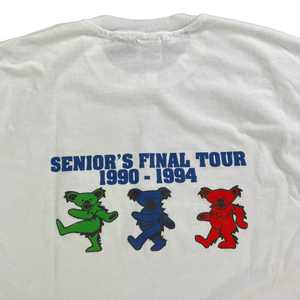 Vintage 90s Grateful Dead Bears Northern Valley Demarest HS senior’s final tour tee (XL)