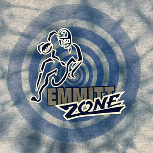 Vintage 90s Starter Dallas Cowboys Emmitt Smith Zone tie dye chopped sweatshirt (XL)
