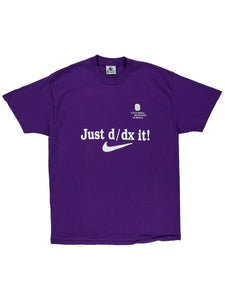 Vintage 1995 Columbia Business School Just D / DX It! math camp tee (L)