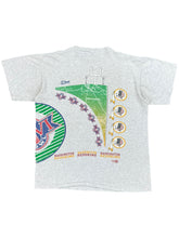Load image into Gallery viewer, Vintage 1992 Salem Washington Redskins Super Bowl champs AOP tee (L/XL)