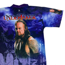 Load image into Gallery viewer, 2007 WWE The Undertaker all over print AOP youth wrestling jersey shirt (YL)