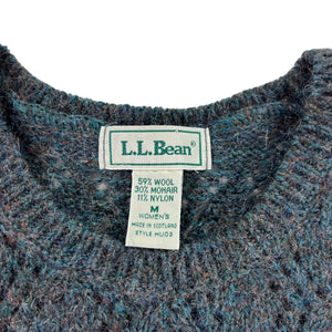 Vintage 90s L.L. Bean mohair wool blend women’s sweater (WM)