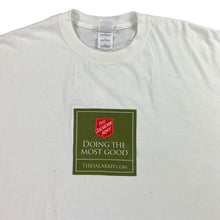 Load image into Gallery viewer, Vintage 2000s The Salvation Army Doing the most good white promo tee (XXL)