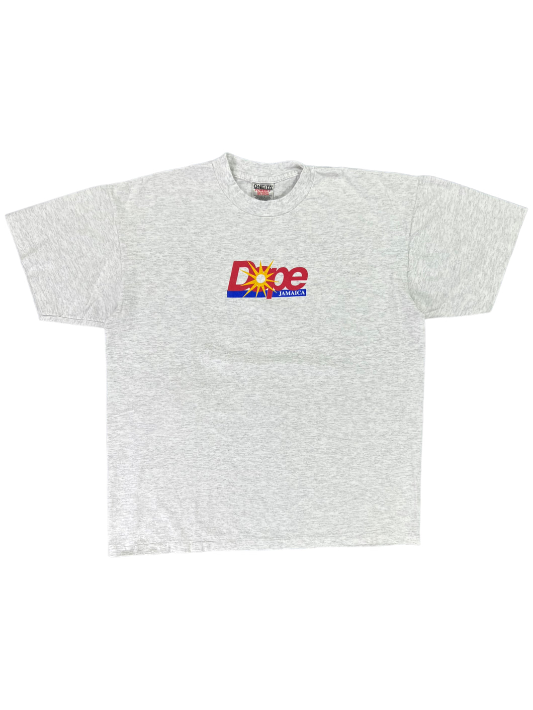Vintage 90s Dope Jamaica the spice of life marijuana parody tee (XL)
