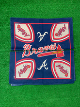 Load image into Gallery viewer, Vintage 1995 Atlanta Braves MLB Bandana USA