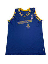 Load image into Gallery viewer, Vintage 90s Champion Golden State Warriors Chris Webber jersey (youth XL/men’s S)
