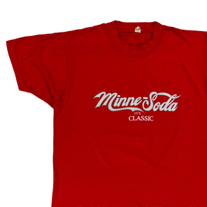 Vintage 80s Screen stars Minne - Soda It’s Classic parody tee (L/XL)