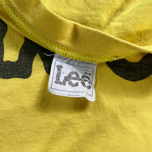 Load image into Gallery viewer, Vintage 90s Lee yellow logo shirt shirt tee (L/XL)