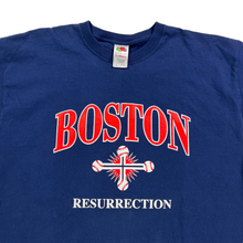 Load image into Gallery viewer, Vintage 2004 Boston Red Sox reverse the curse resurrection tour tee (XL)