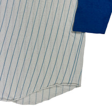 Load image into Gallery viewer, Vintage 70s Lee pin striped 3/4 sleeve Henley tee shirt (S/M)