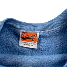 Load image into Gallery viewer, Vintage 80s Plymouth D&amp;B Computing Services faded blue crewneck (S/M)
