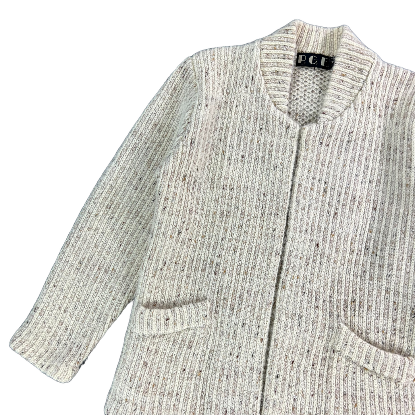 Vintage 90s PGE Mohair wool blend cardigan sweater (M)