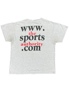 Vintage 2000s Shop Online The Sports Authority promo tee (L)