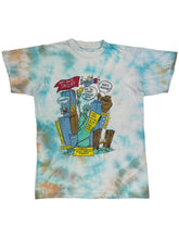 Load image into Gallery viewer, Vintage 90s New York City tech tie dye tee (L)